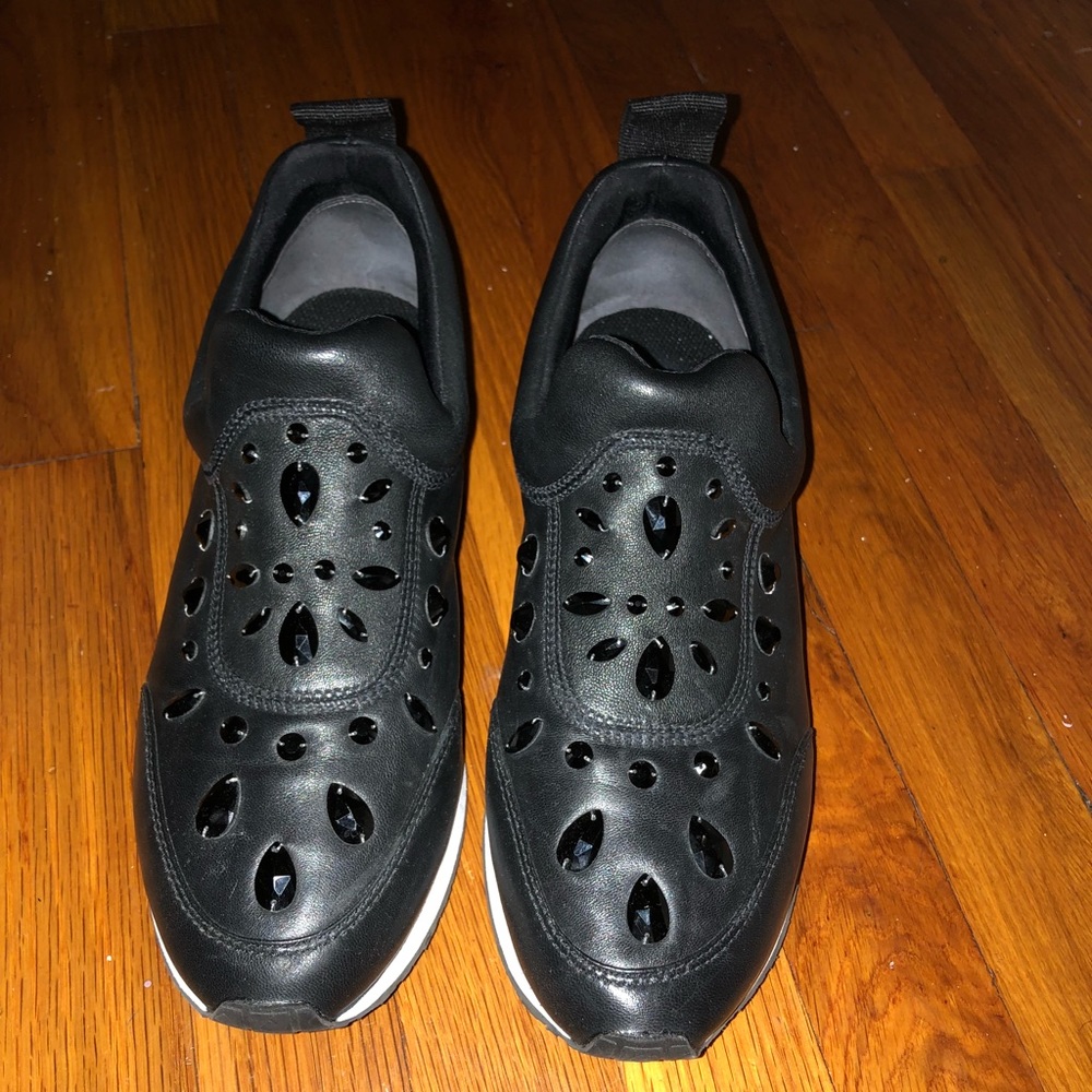 Tory Burch Rhinestone Embellished sneakers #36409